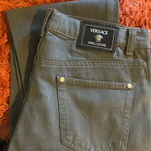 Versace Gray Jeans Classic Style